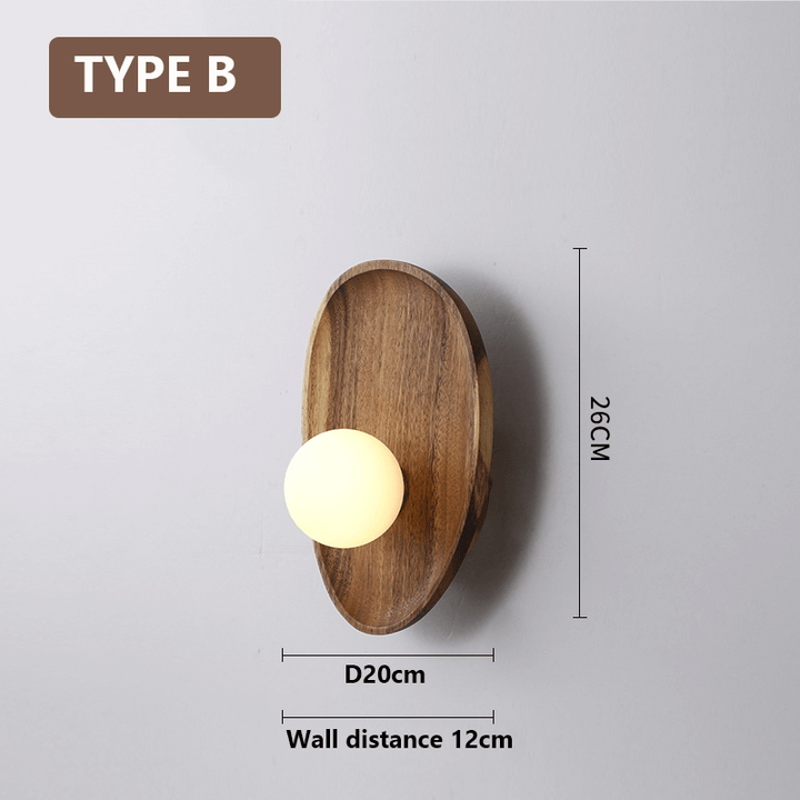 Applique En Bois Naturel