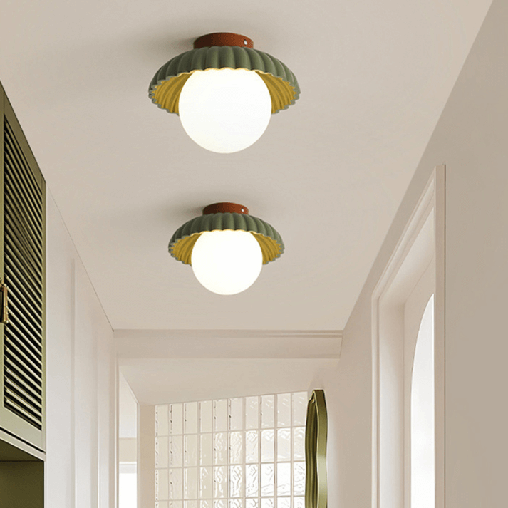 Jern Loftlampe, Soveværelseslampe, 25cm