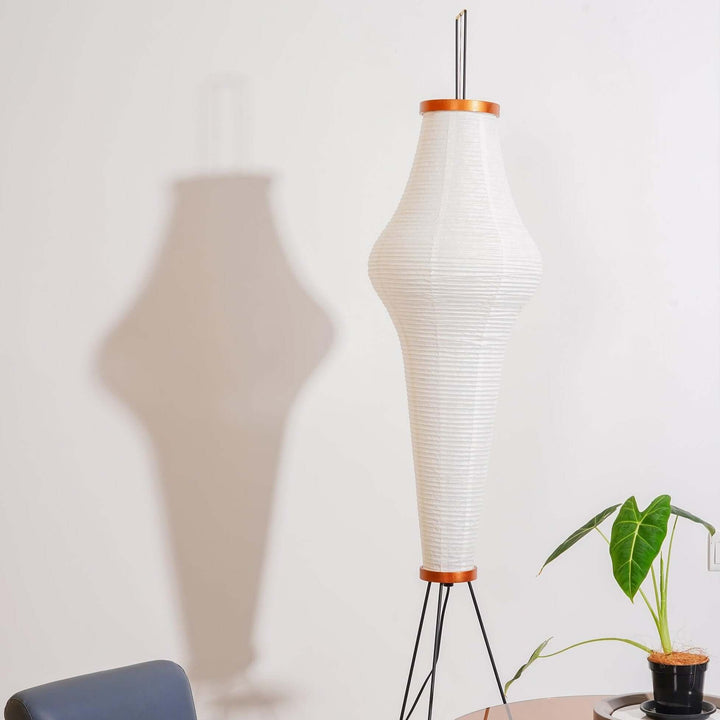 Lampadaire En Papier De Riz