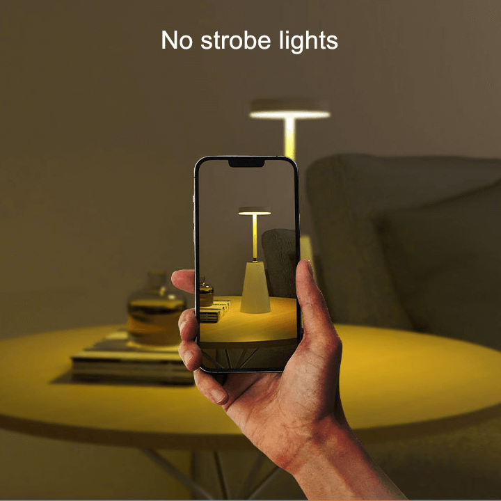 Detalje af Trådløs Bordlampe