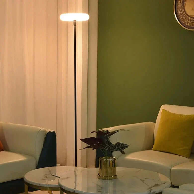 Udendørs solcellelampe - Moderne stolpe