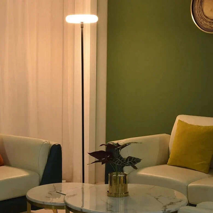 Udendørs solcellelampe - Moderne stolpe