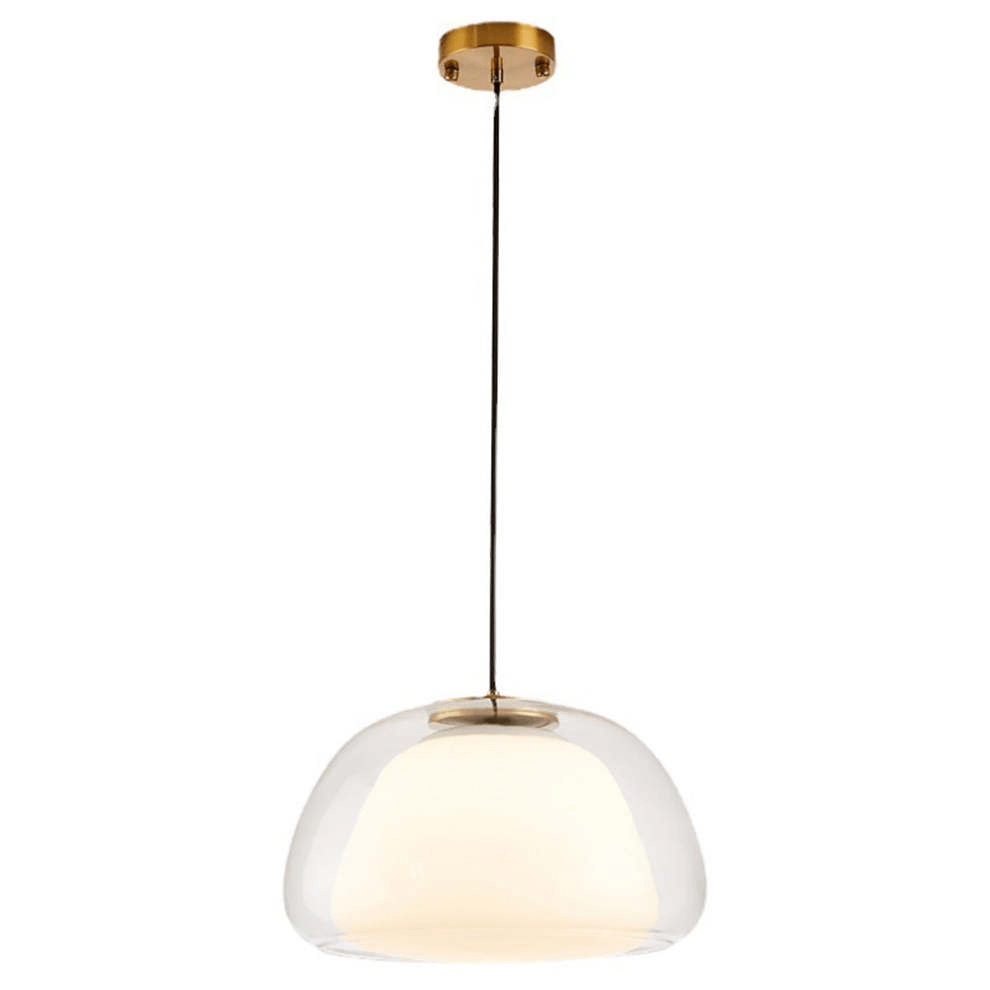 Moderne mælkeglas pendel - Stilfuld lampe til hjemmet