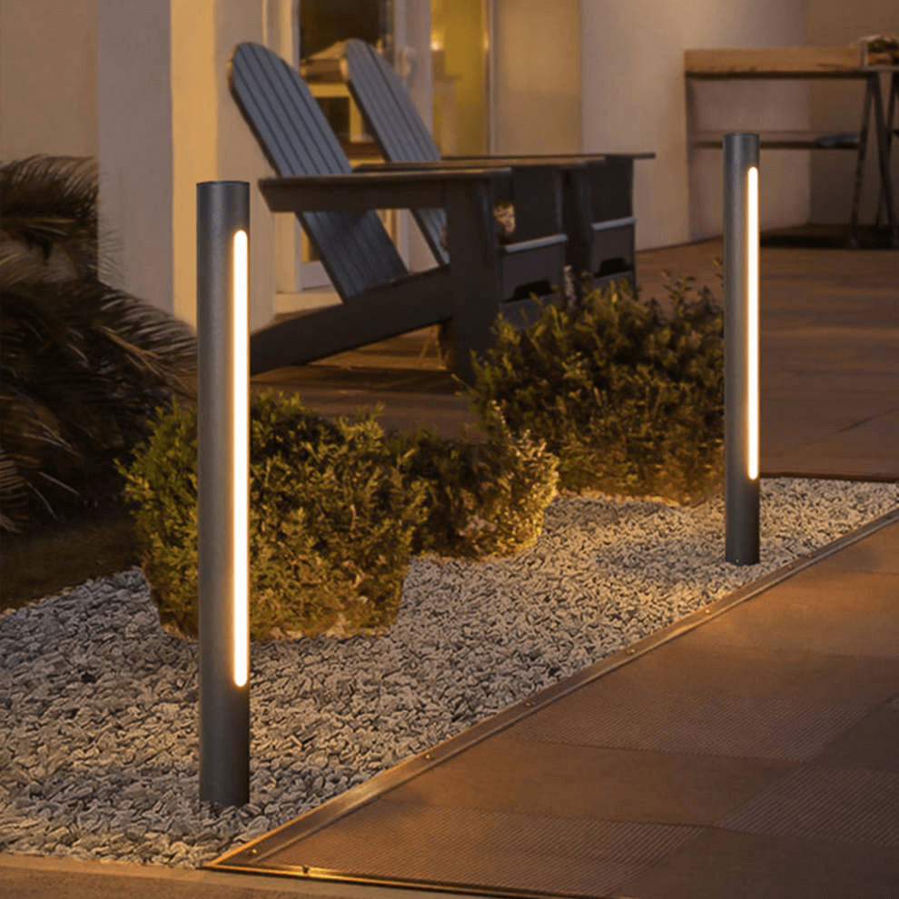 Moderni LED-ulkoseinävalaisin – Metalli/Akryyli