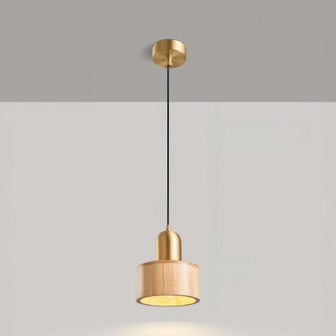Moderne japansk-inspireret pendel lampe