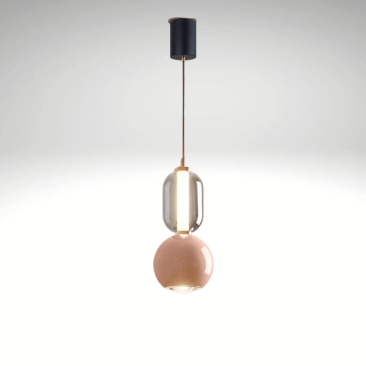 Nordisk Kreativ Jern Glas Pendel