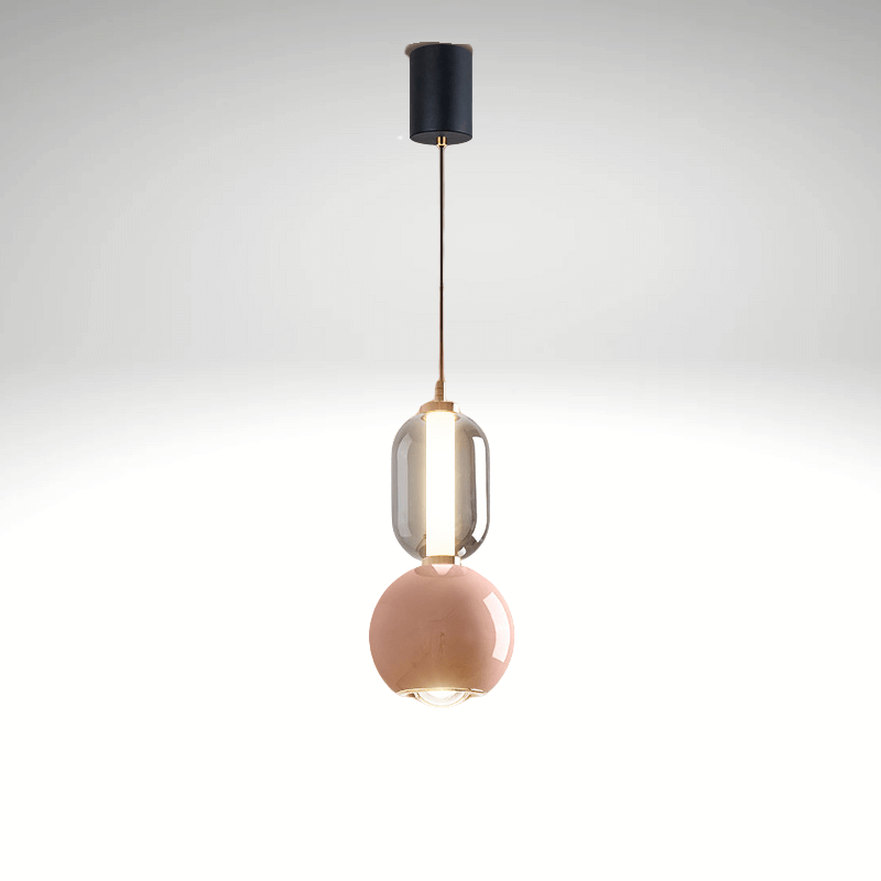 Moderne Pendellampe - Stilfuldt Glas og Metaldesign