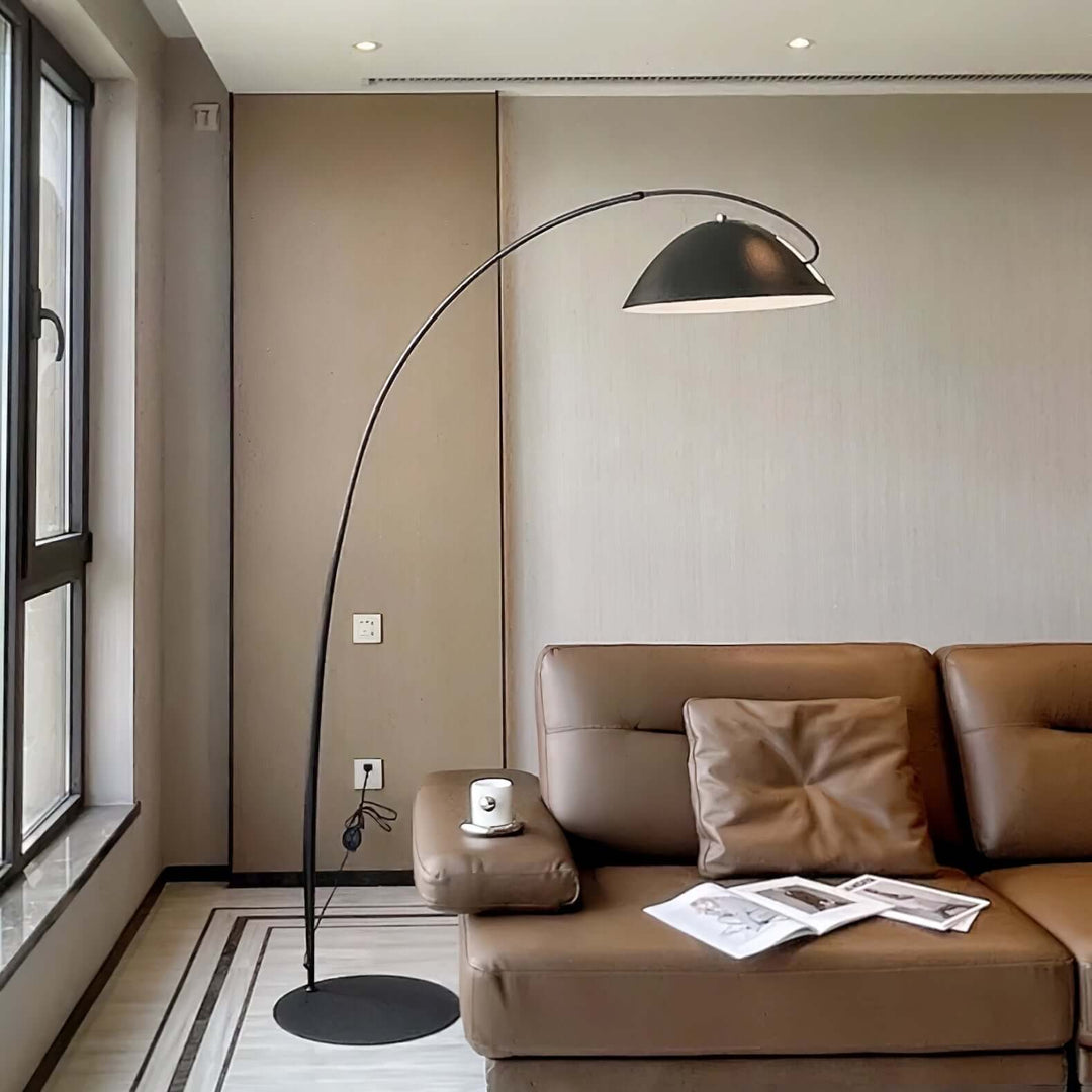 Lampadaire À Arc Verse
