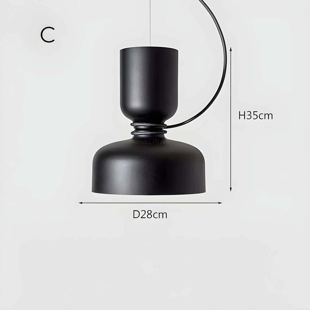 Moderne Geometrisk Pendellampe - Indretningslampe
