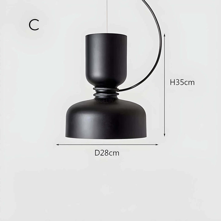 Moderne Geometrisk Pendellampe - Indretningslampe