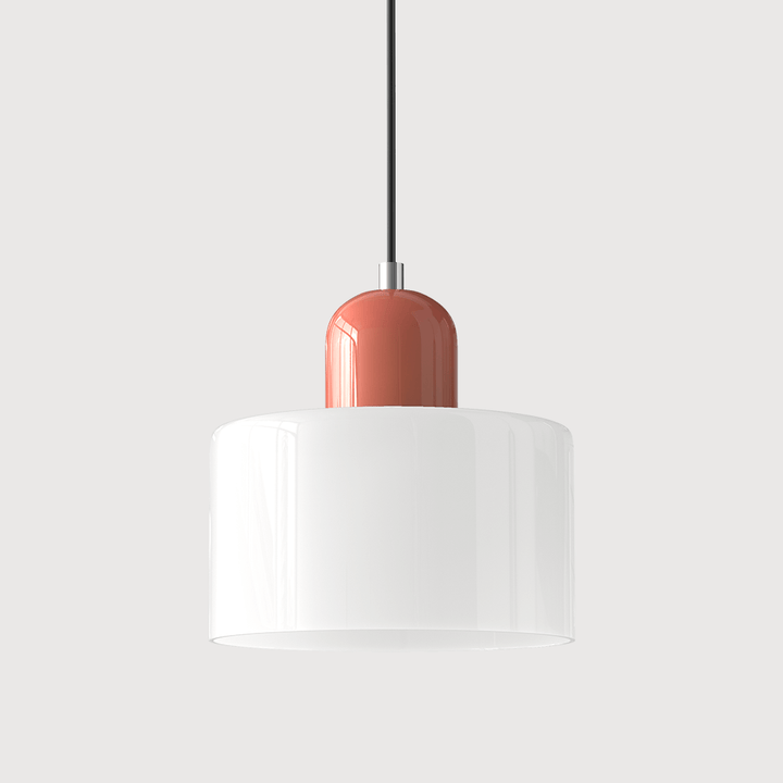 Moderni lasinen Bauhaus-tyylinen riippuvalaisin