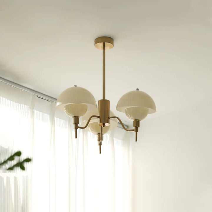 Fransk Boble Loftslampe Creme Elegance