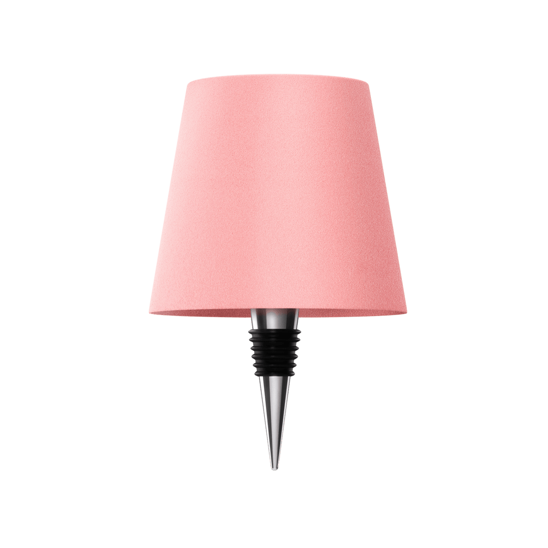 Bæredygtig EcoGlow LED flaskelampe. Genbrugsmaterialer, genopladelig, trådløs belysning.