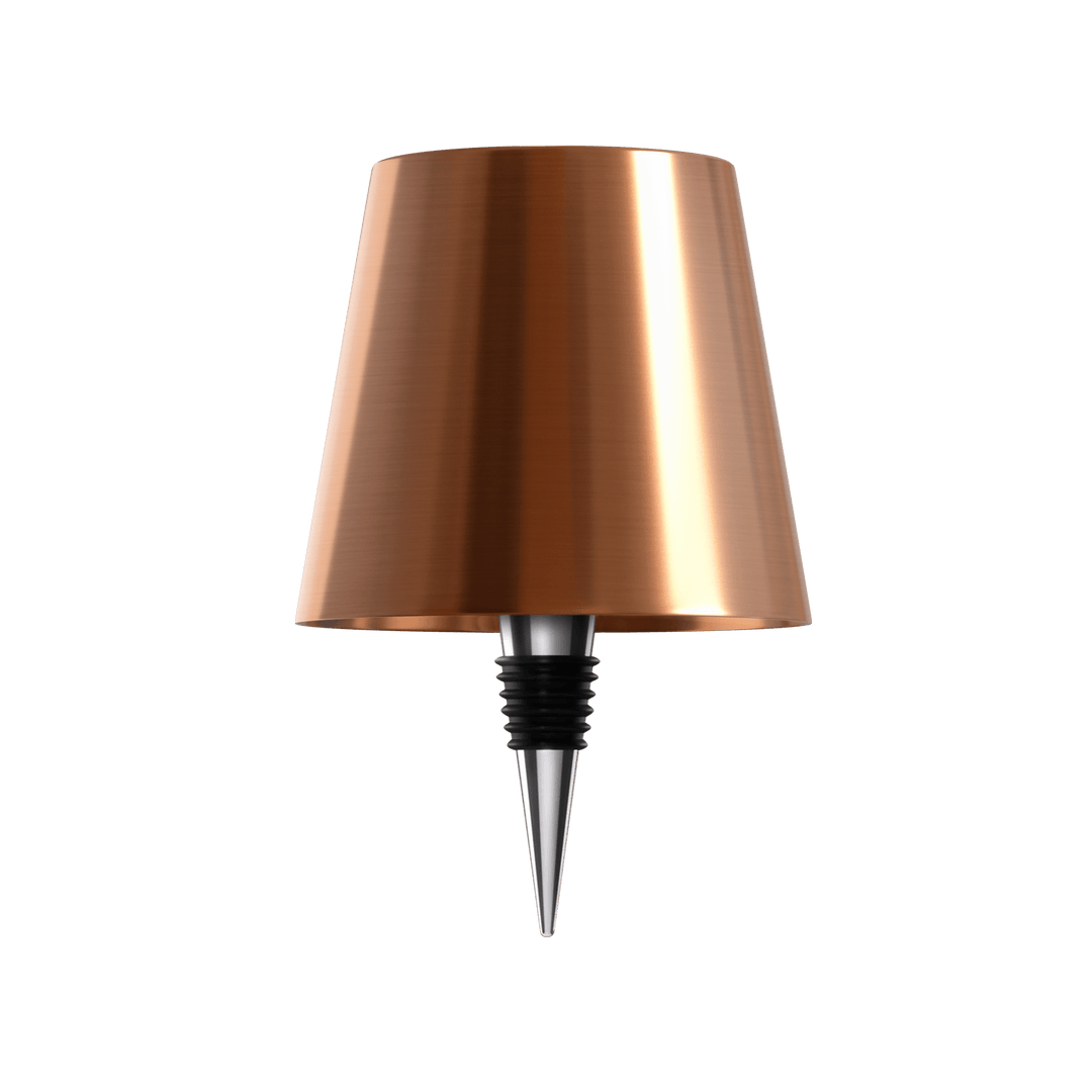 EcoGlow flaskelampe: En trådløs, genopladelig LED-lampe med bæredygtigt genbrugsdesign.
