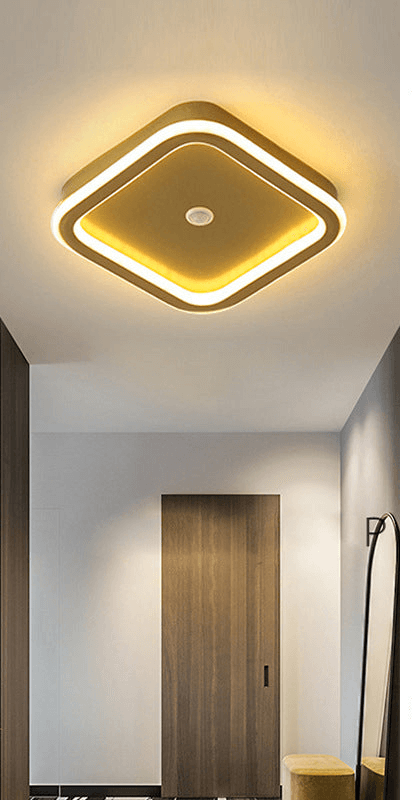 LED loftlampe med bevægelsessensor