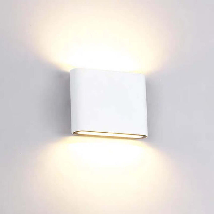 Moderni LED-ulkoseinävalaisin, vesitiivis, ylös-alas-valaistus