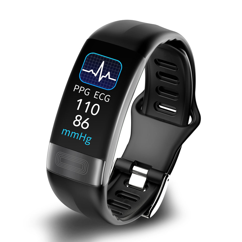 Elegant smart armbånd til kvinder i silikone med avanceret sundhedsovervågning.
