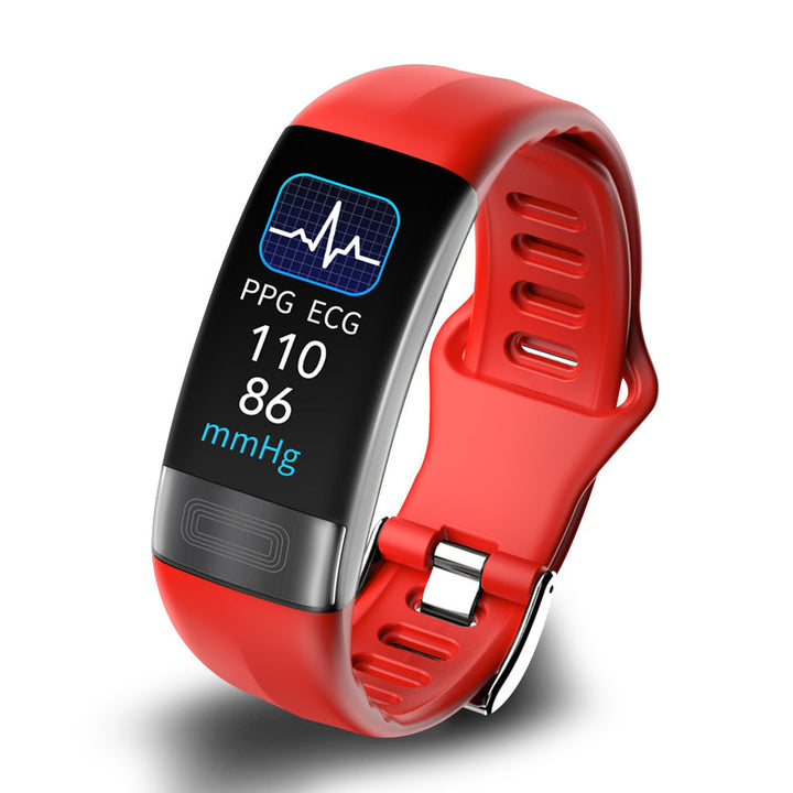 Stilrent smart armbånd til kvinder i silikone. Overvåg puls, blodtryk og søvn diskret og effektivt.