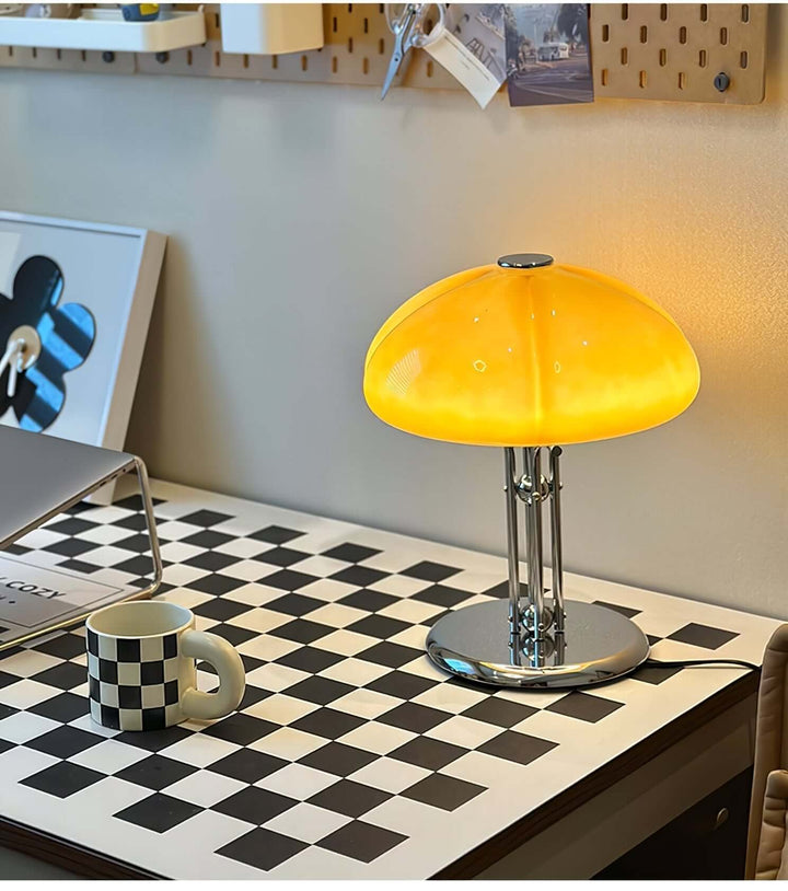 Bauhaus-stil svamp skrivebordslampe