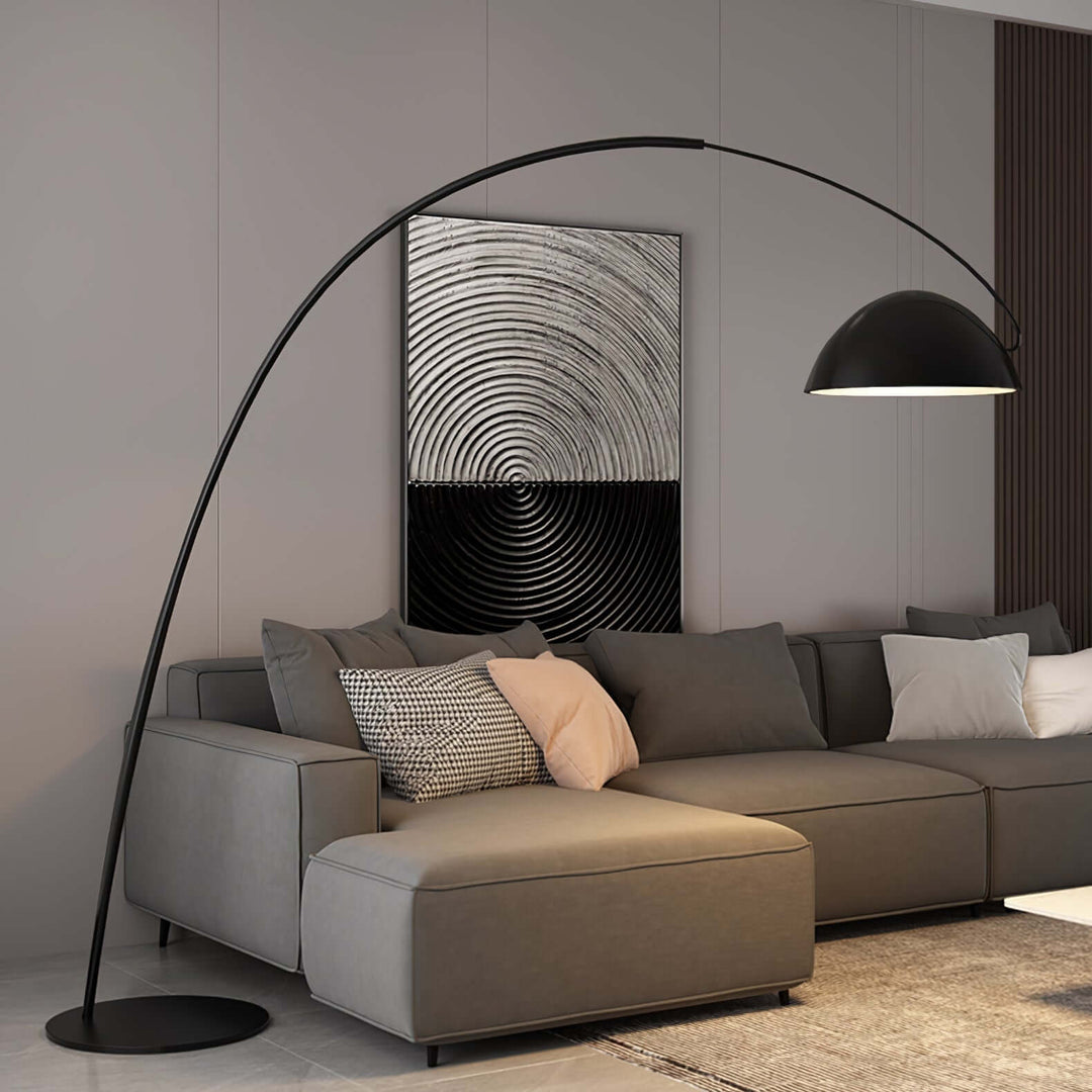 Lampadaire À Arc Verse
