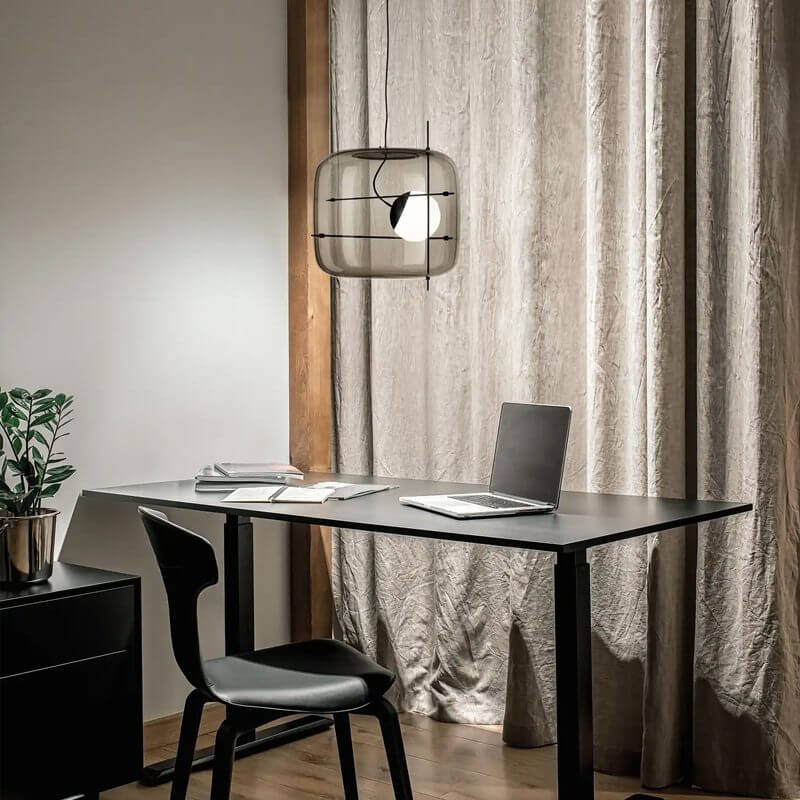 Lampe Pendante En Verre Plot