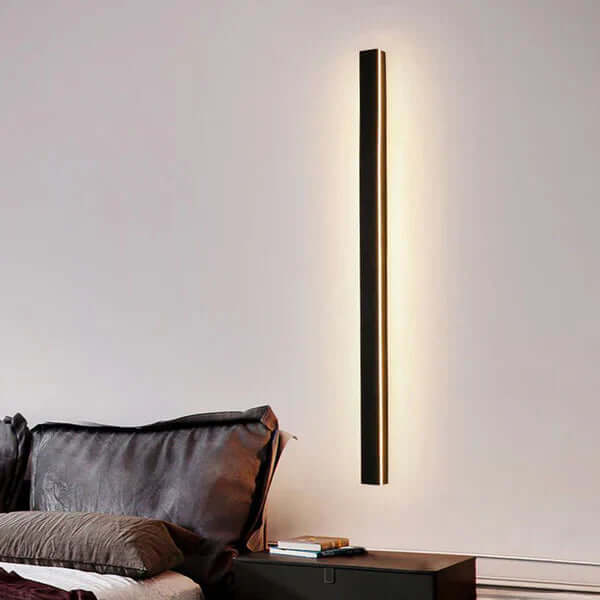 Moderne LED væglampe med kantdesign
