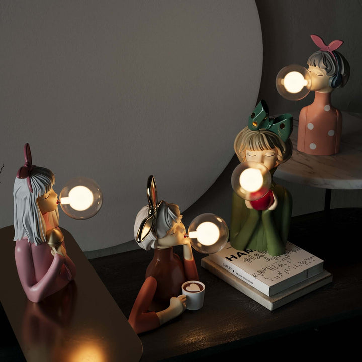 Håndlavet bordlampe fra Artisan Sisters
