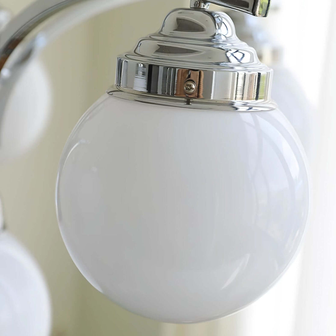 Retro Salamanca Kroonluchter Rond Glas Licht