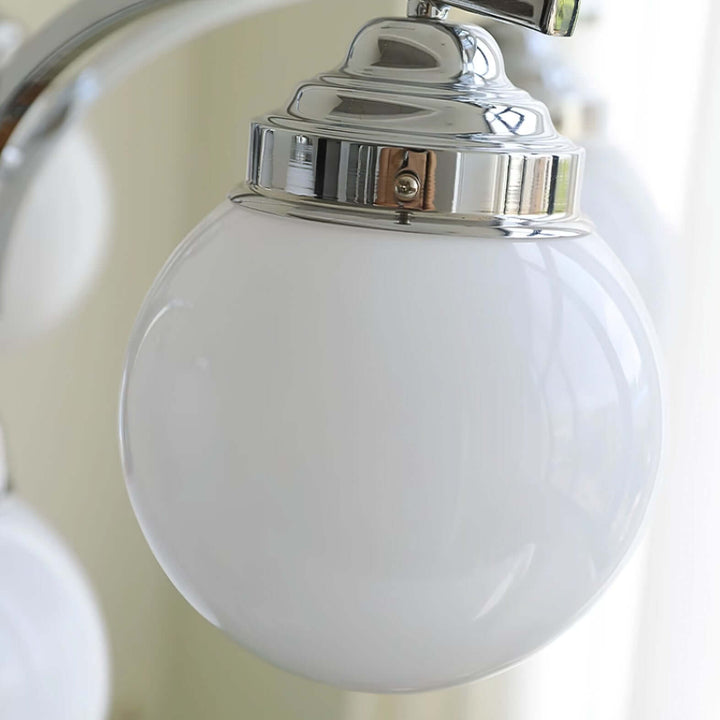 Retro Salamanca Kroonluchter Rond Glas Licht