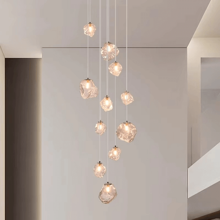Moderne trappelys - LED-belysning
