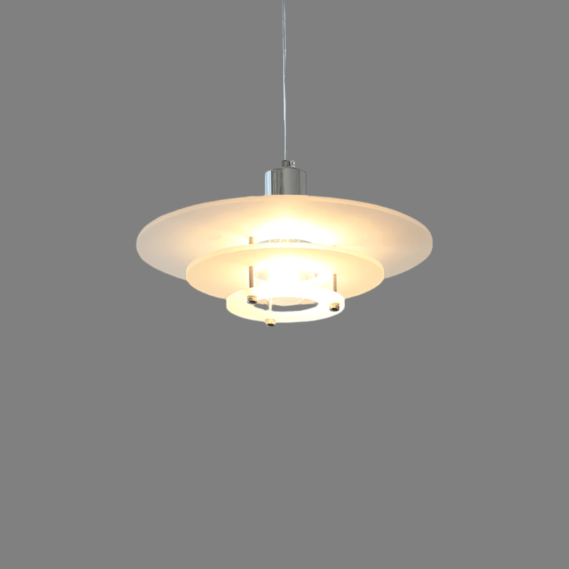 Moderne UFO-formet pendellampe, vintage stil