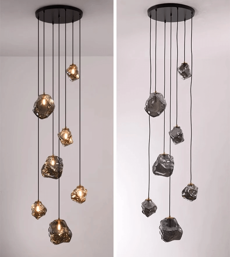 Moderne trappelys - LED-belysning