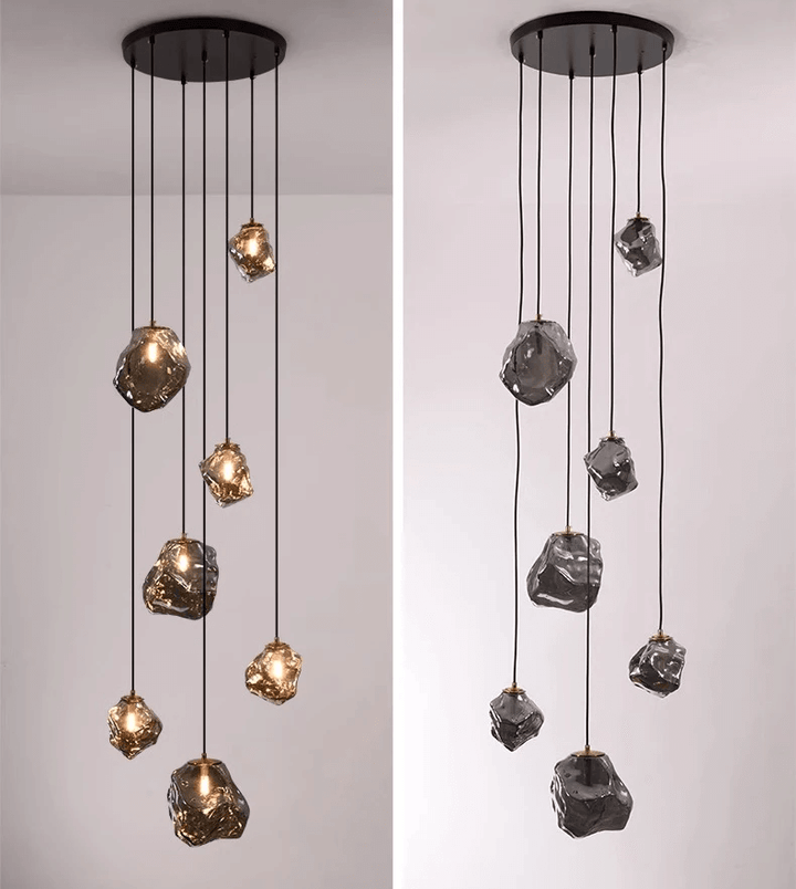 Moderne trappelys - LED-belysning