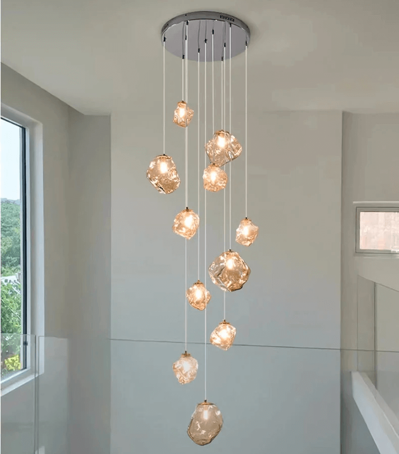 Moderne trappelys - LED-belysning