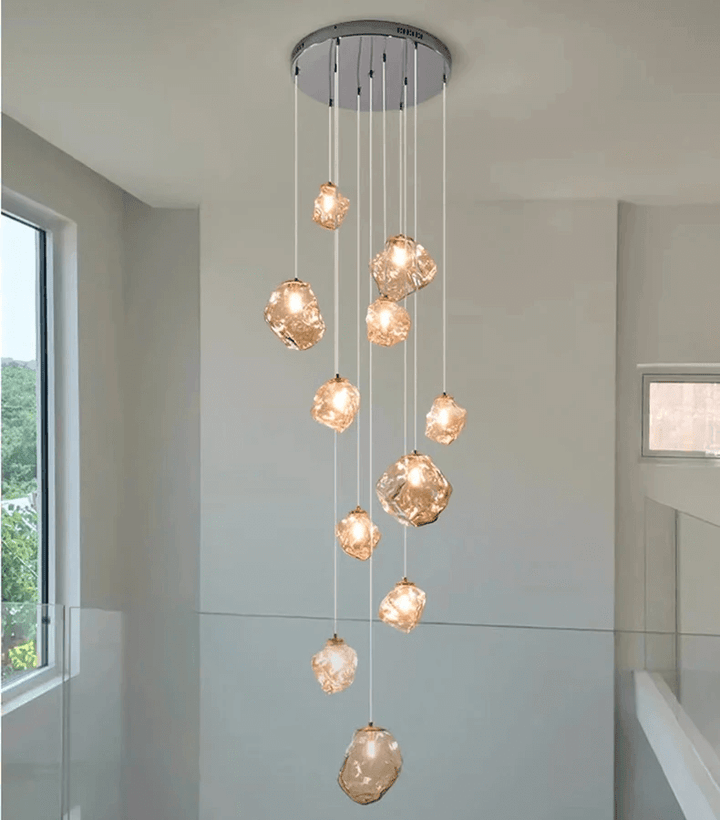 Moderne trappelys - LED-belysning