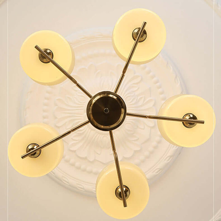 Vintage pendellampe til spisestuen