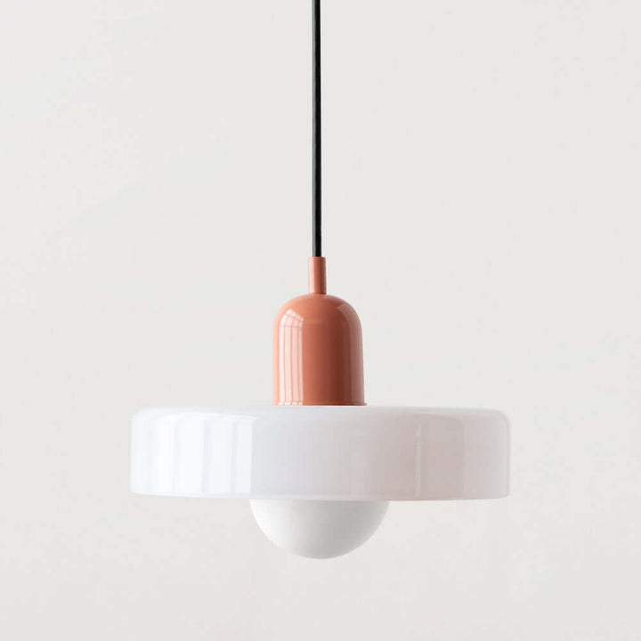Farverig Glas Loftslampe - Bauhaus Stil