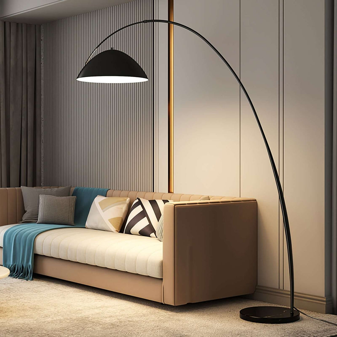 Lampadaire À Arc Verse
