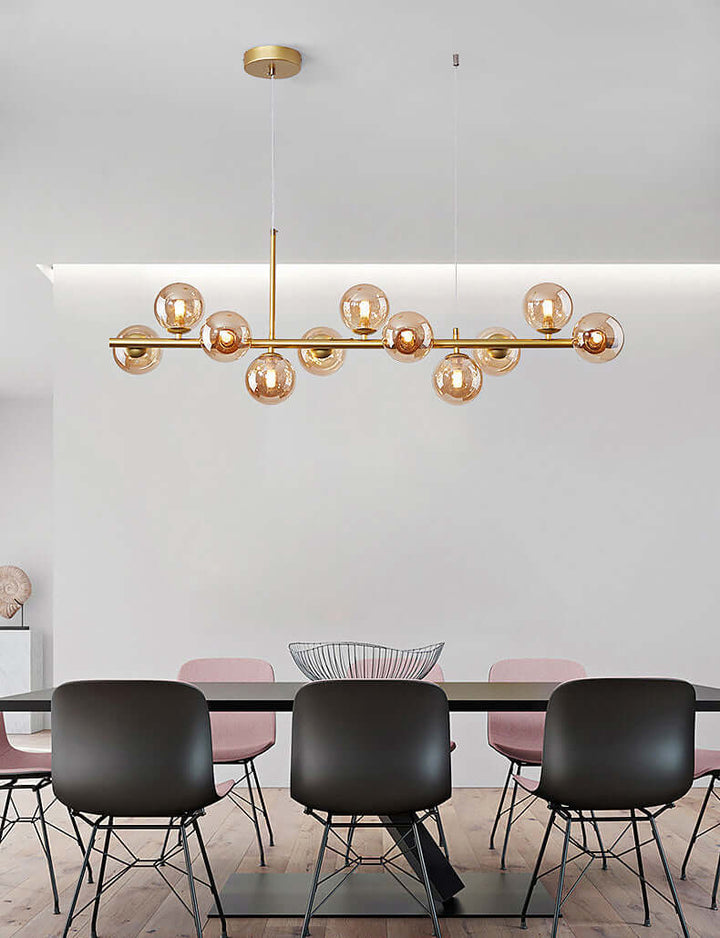 Moderne pendellampe til spisestue