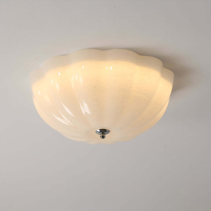 Moderne Opal Glas Loftlampe - Blødt og Diffust Lys