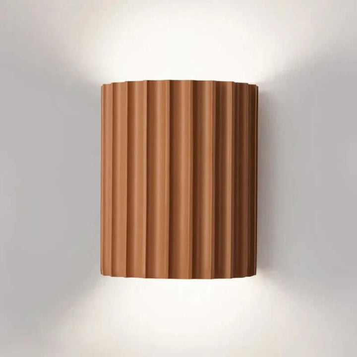 Moderne væglampe med blødt lys