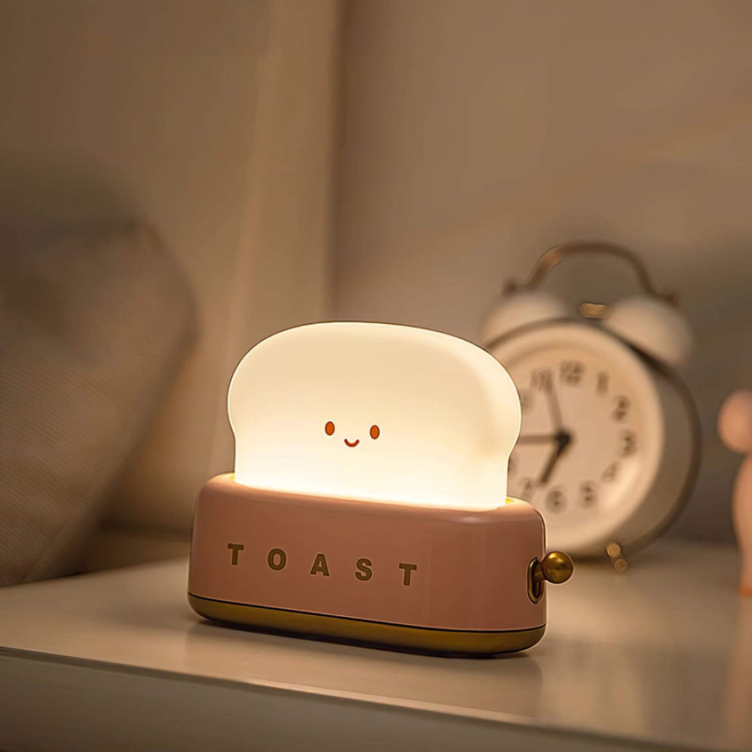 Bordlampe Toast-design (integreret batteri)