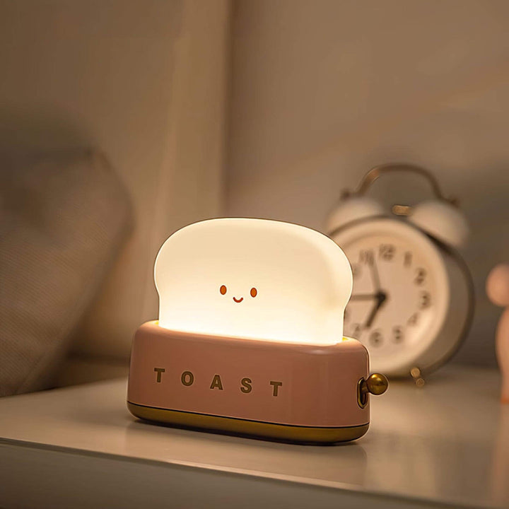Bordlampe Toast-design (integreret batteri)