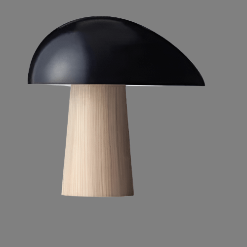 Moderne bordlampe med skandinavisk design