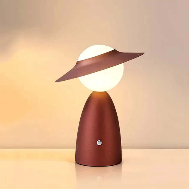Trådløs Opladningslampe - Moderne LED Skrivebordslampe