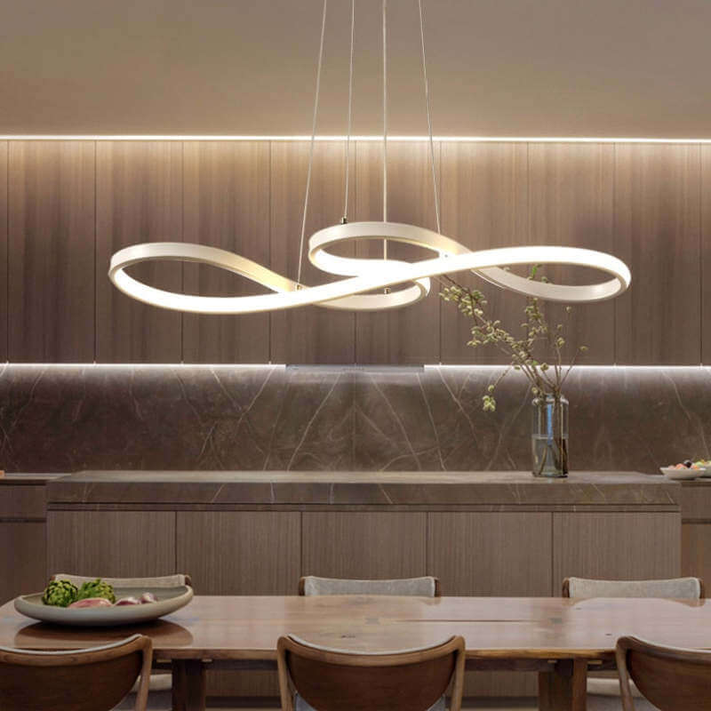 Moderne LED musiknode loftlampe