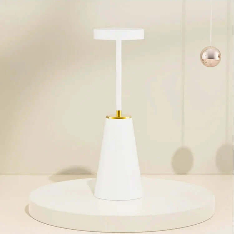 Moderne Trådløs Bordlampe i Sort