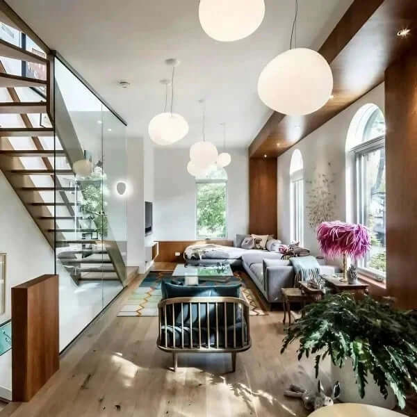 Moderne pendellampe - Blødt lys til hjemmet