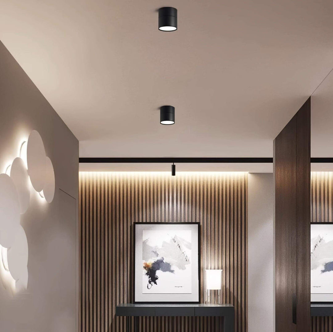 Overflademonteret loftslampe