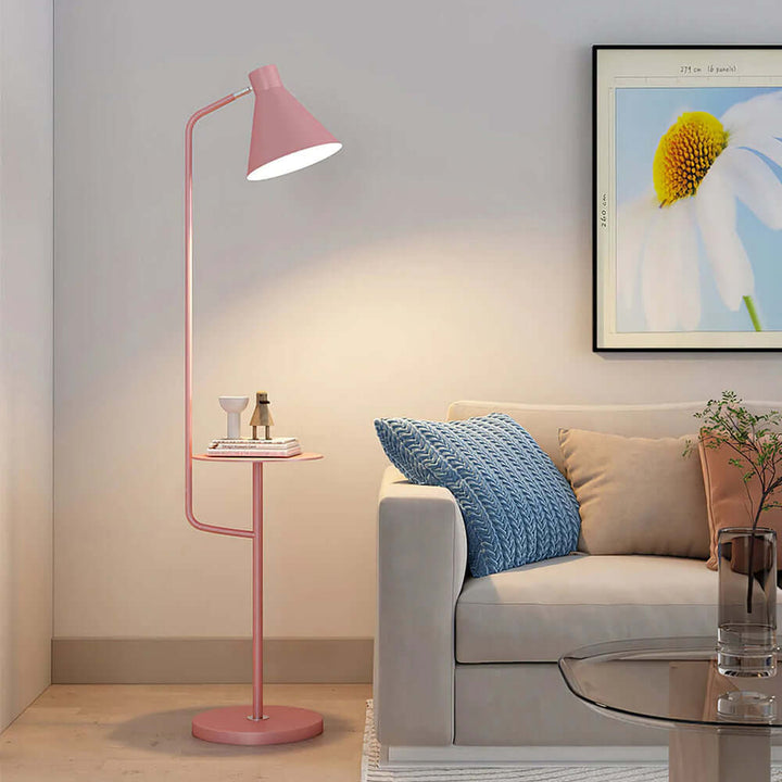 Moderne Gulvlampe med Bord
